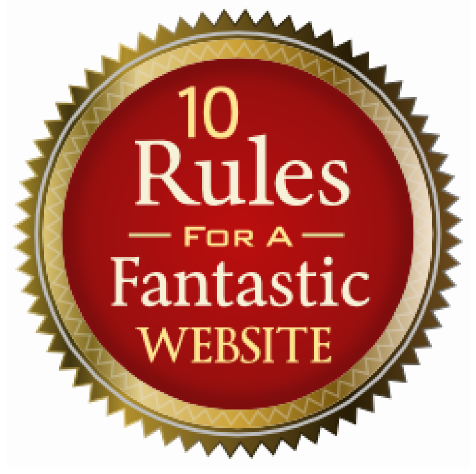 10 Rules for a Fantastic Website image